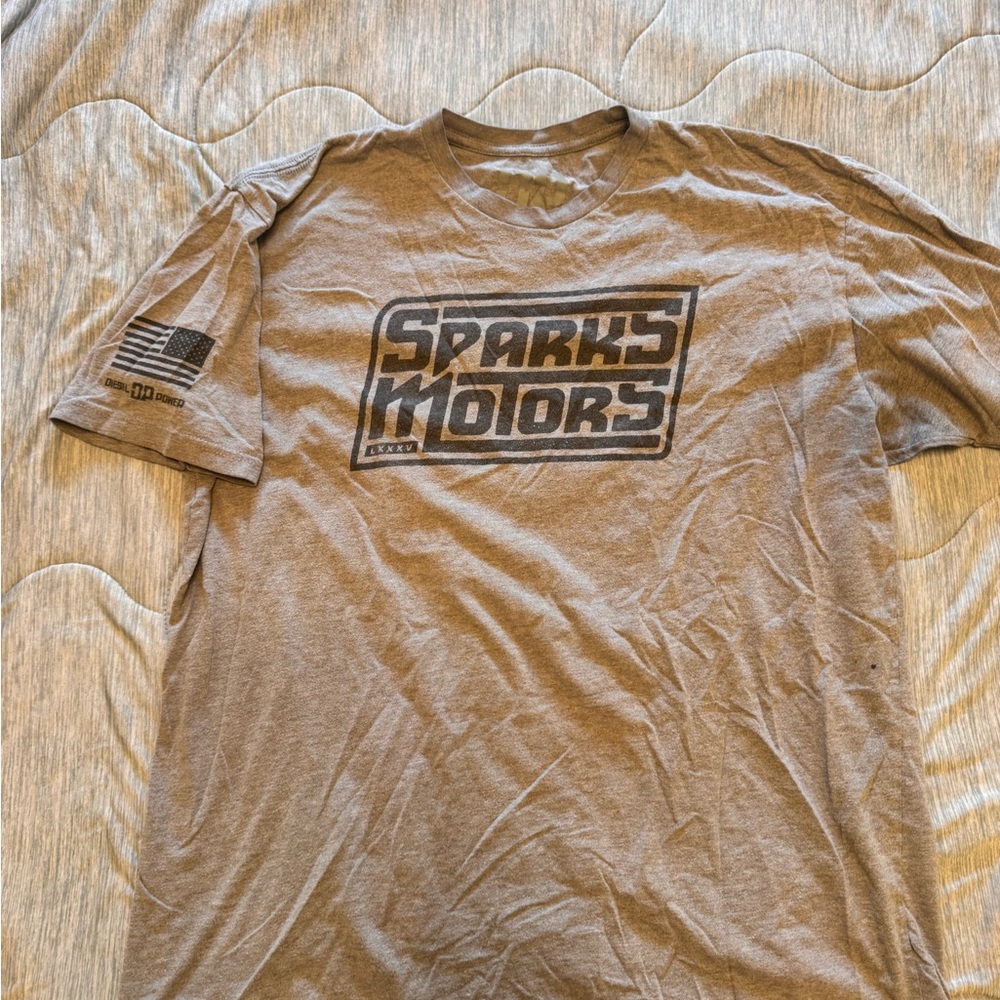 Sparks Motors - Gray Short Sleeve Tee